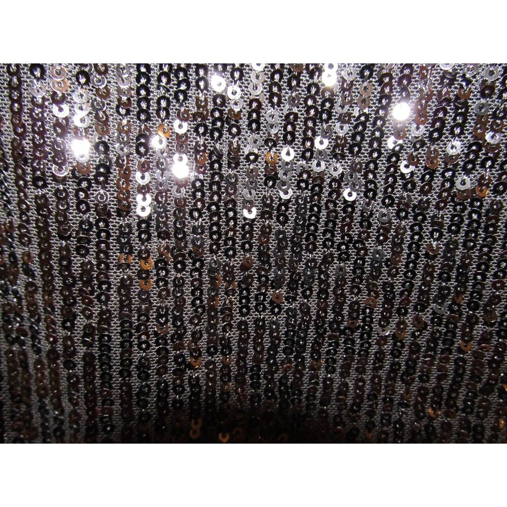 Muse Women’s V‑Neck Sleeveless Sequin Tunic Top Black NWT - Picture 6 of 7